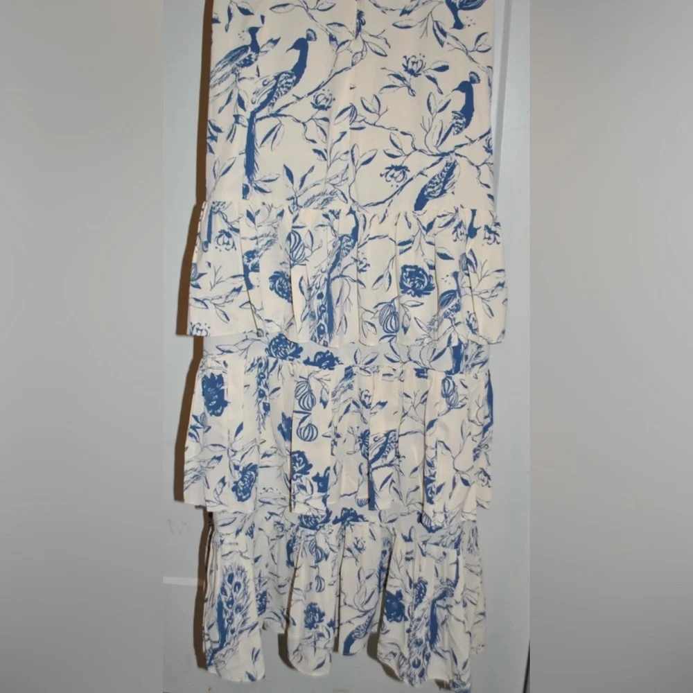 ABERCROMBIE & FITCH Drama Ruffle Tiered Maxi Dress size M NWT $150